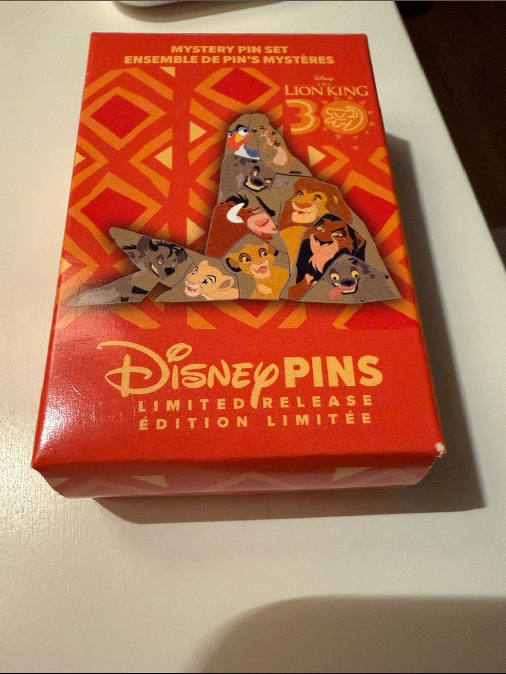 Disney The Lion King Mystery Pin Set
